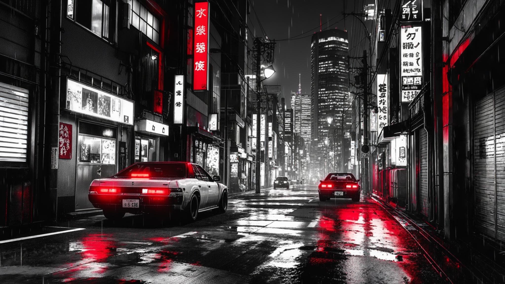 シン・シティ風